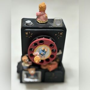 Charming Black and Red Phone